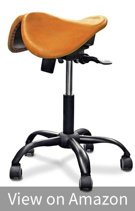 Saddle office chair from Amazon