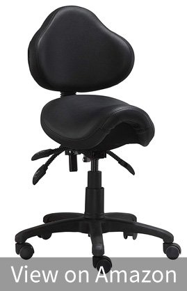 Saddle ergonomic chair